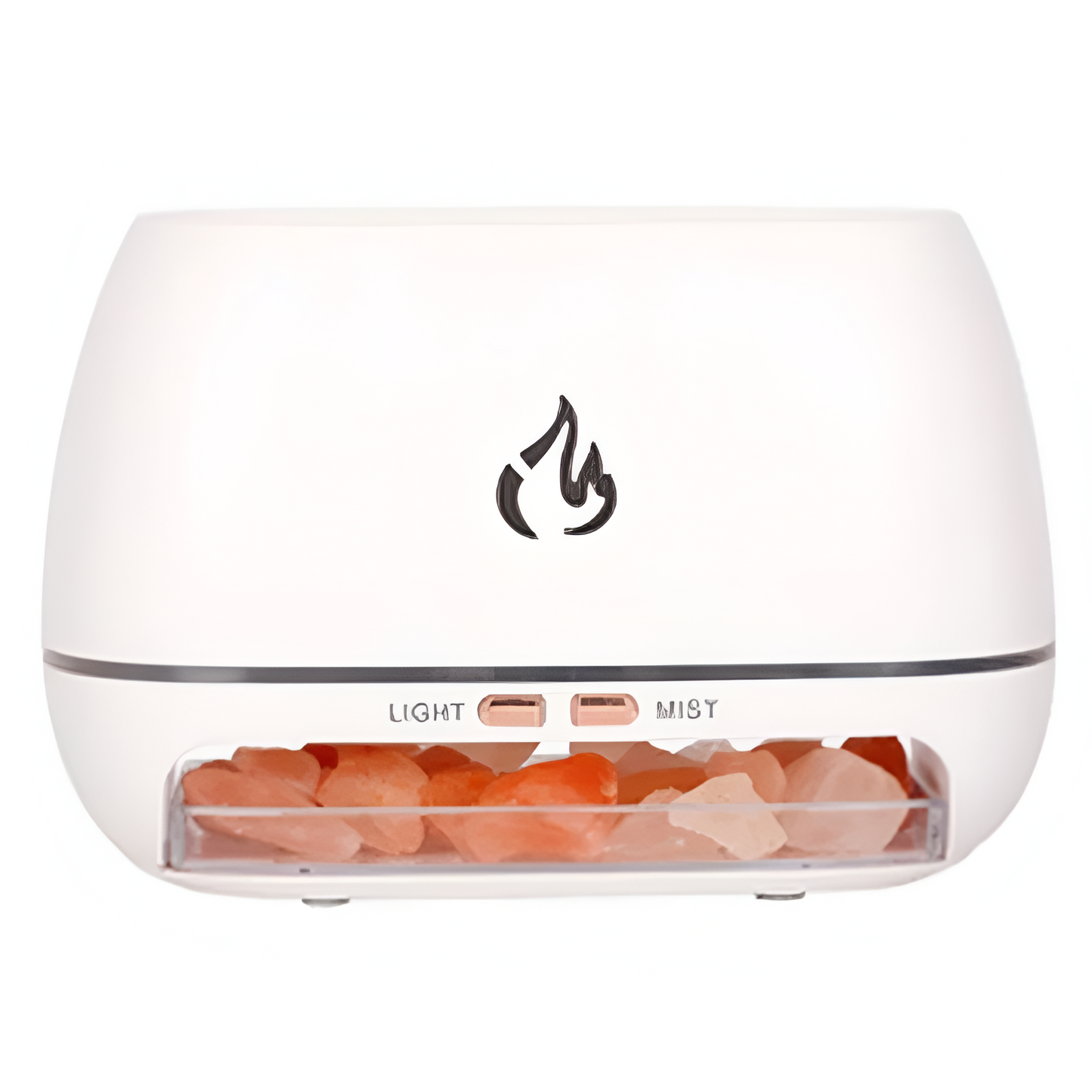 <tc>Flame Effect Aroma Diffuser with Relaxing LED Lights</tc>