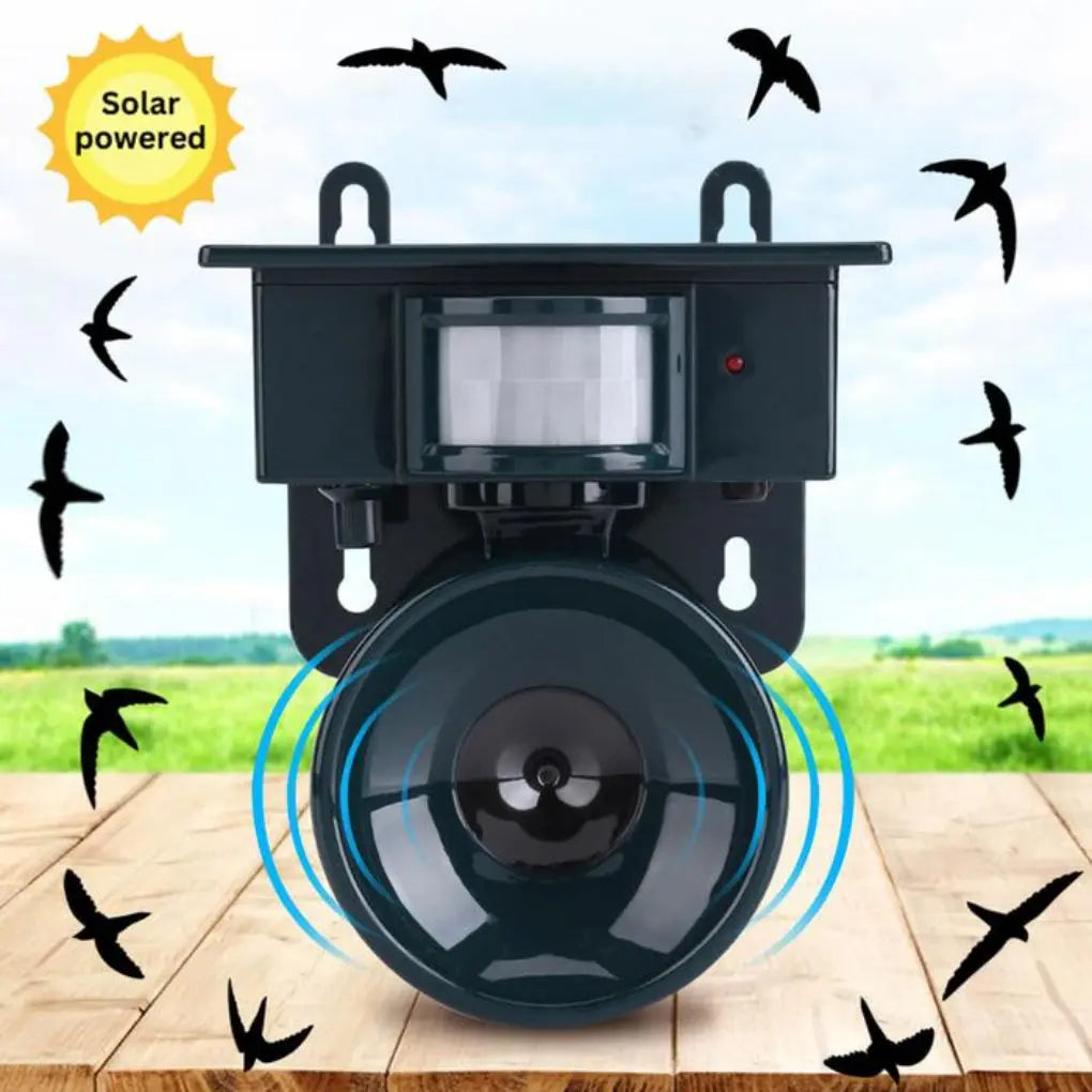 Motion Sensor Bird Deterrent for Crows: Ideal Pigeon Repeller with Sound Scarer MigliorPrezzi.com