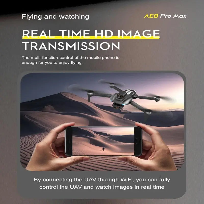AE8 Drone Profesional 8K HD GPS 360 Degree Obstacle MigliorPrezzi.com