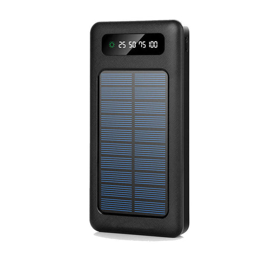 Power Bank Solar 15800mAh-Energy everywhere, USB/Type-C, iPhone and Android