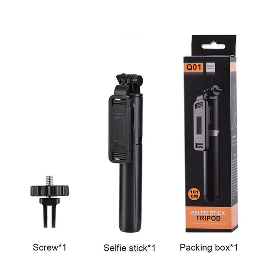 Selfie rod with 101 cm multifunction bluetooth tripod