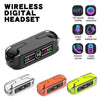 Cuffie bluetooth auricolari cuffie con display digitale auricolari impermeabili MigliorPrezzi.com