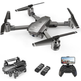 Quadricottero radio controlled with 1080p Full HD video camera with 120 ° angle