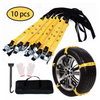 Snow chain kit 185-225 mm-universal, non-slip, compatible with cars, SUVs and trucks