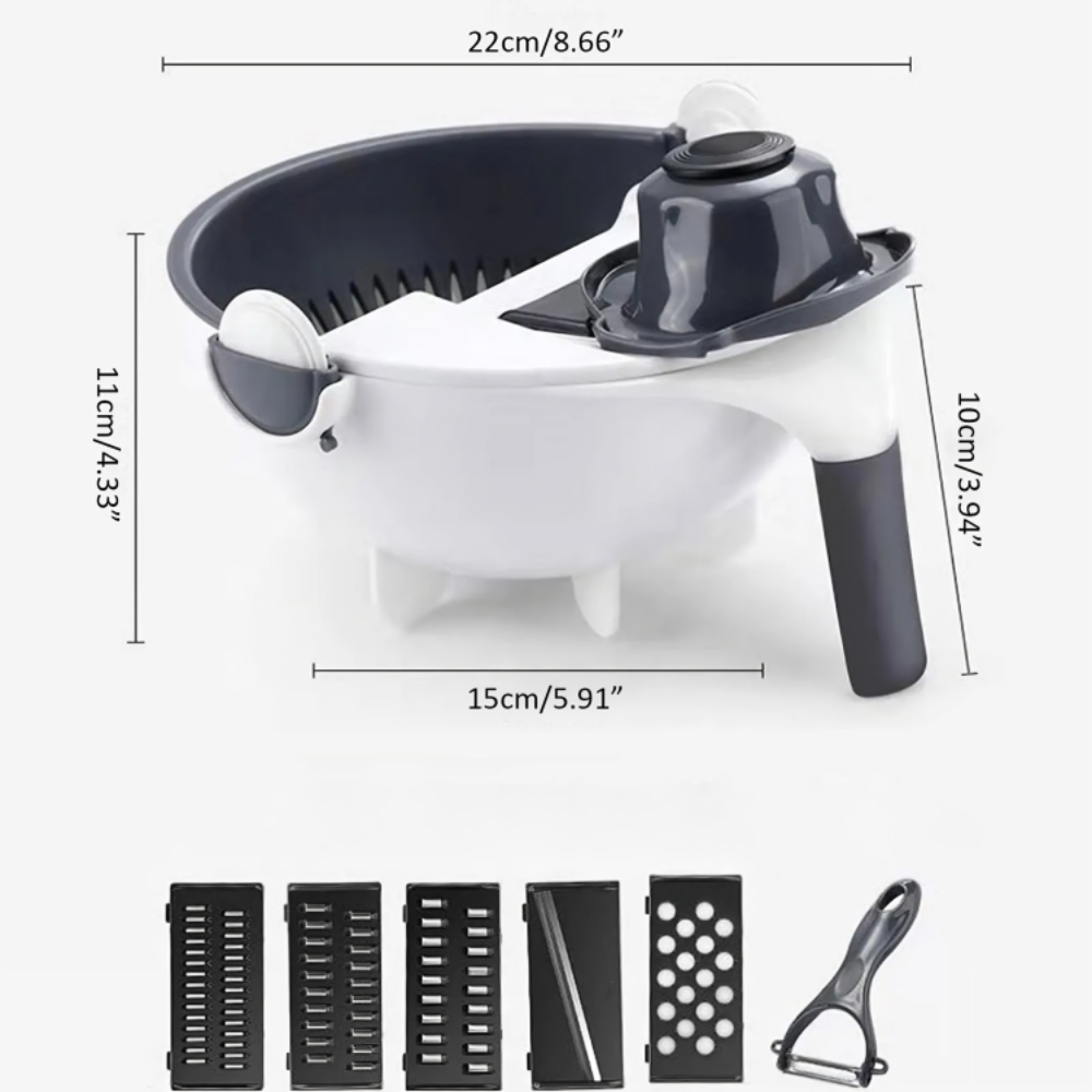 Multifunction cutter 9 in 1 ™ | Easy, precise and safe cut