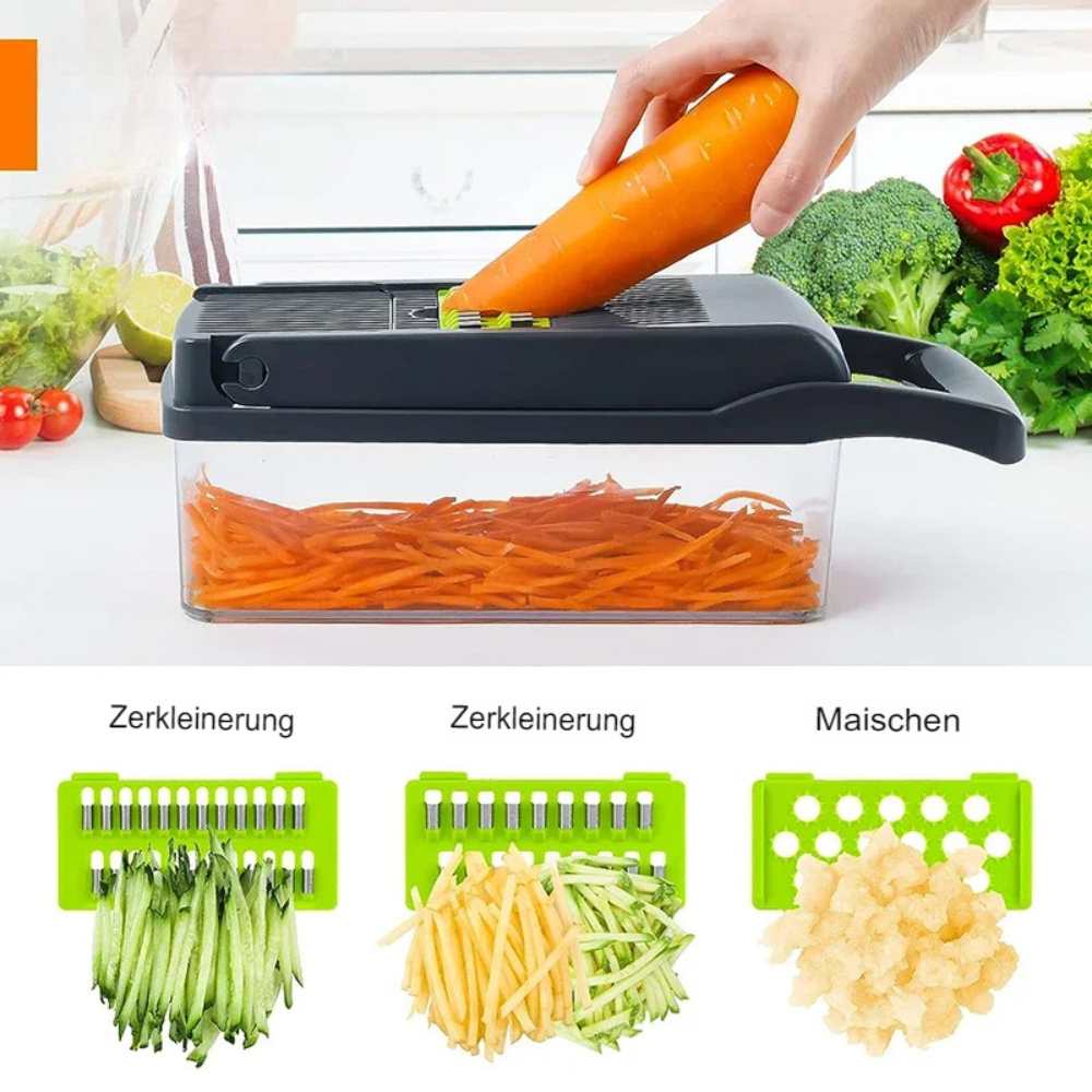 Tagliaverdure multifunzione 16 in 1™ | Un versatile aiutante in cucina che fa risparmiare tempo