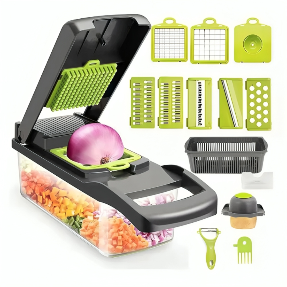 Tagliaverdure multifunzione 16 in 1™ | Un versatile aiutante in cucina che fa risparmiare tempo