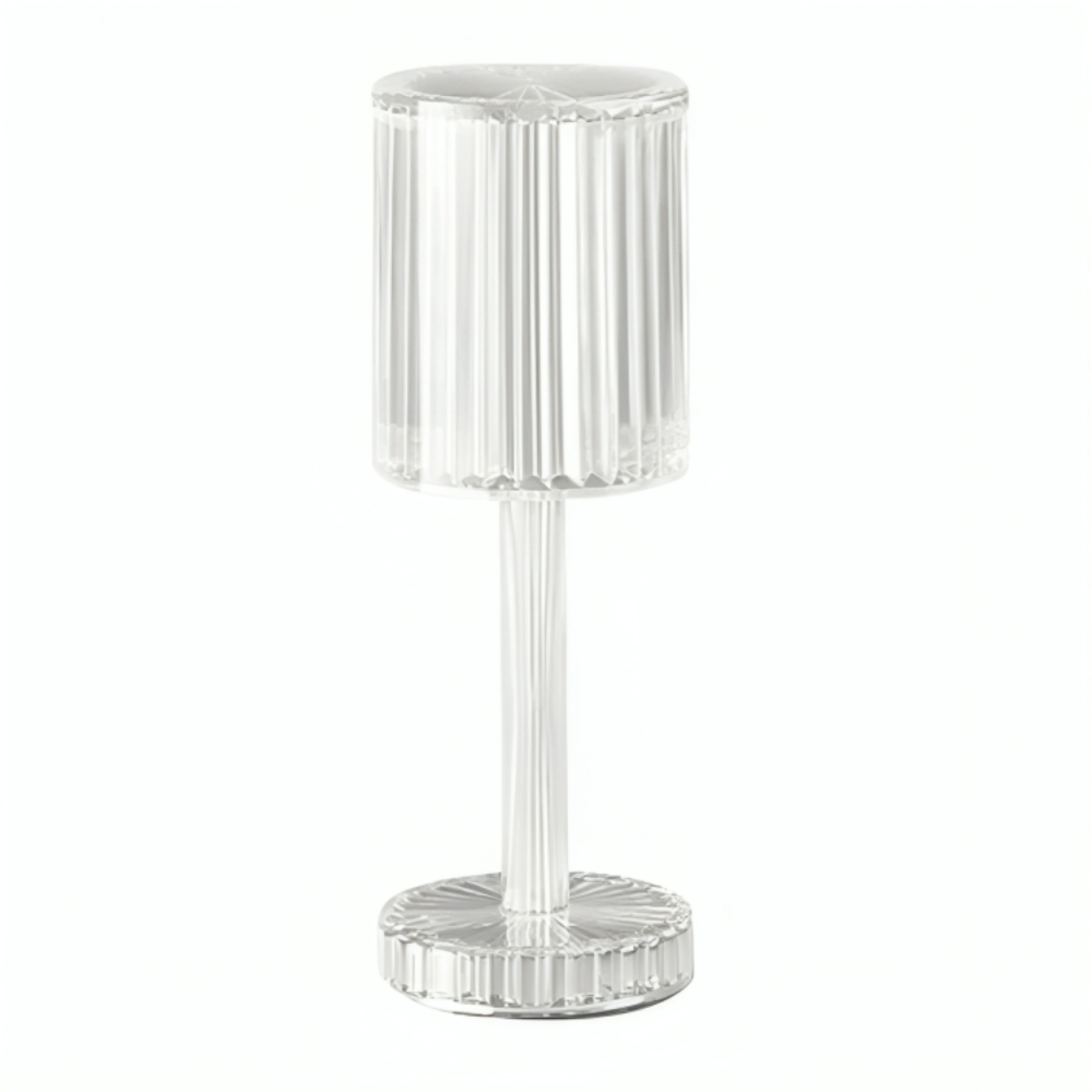 Diamant-kristall-tischlampi ™ | Elegant KristallLicht-oasa