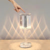 Diamant-kristall-tischlampi ™ | Elegant KristallLicht-oasa