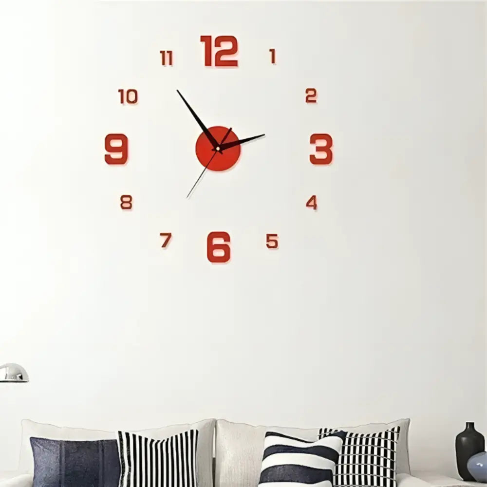 Orologio da Parete 3D Senza Cornice™ | Orologio LED Moderno con Display Luminoso MigliorPrezzi.com