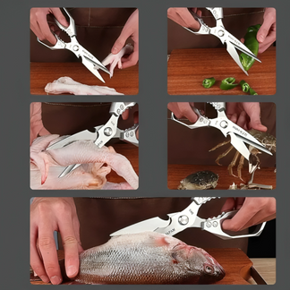 Forbici da Cucina 5-in-1™ | Robuste, affilate e versatili per ogni preparazione