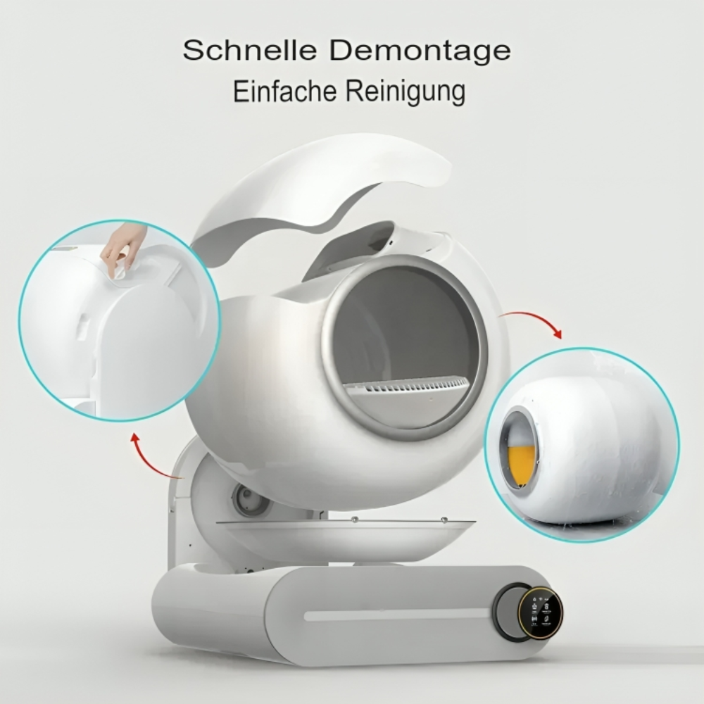 Intelligent automatic litter for Gatti ™ | Daily hygiene of the cat without stress