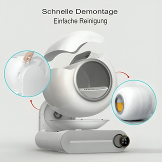 Intelligent automatic litter for Gatti ™ | Daily hygiene of the cat without stress