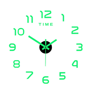Orologio da Parete 3D Senza Cornice™ | Orologio LED Moderno con Display Luminoso