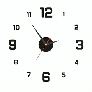 Orologio da Parete 3D Senza Cornice™ | Orologio LED Moderno con Display Luminoso