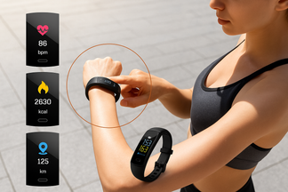 Smart bracelet with built -in ear