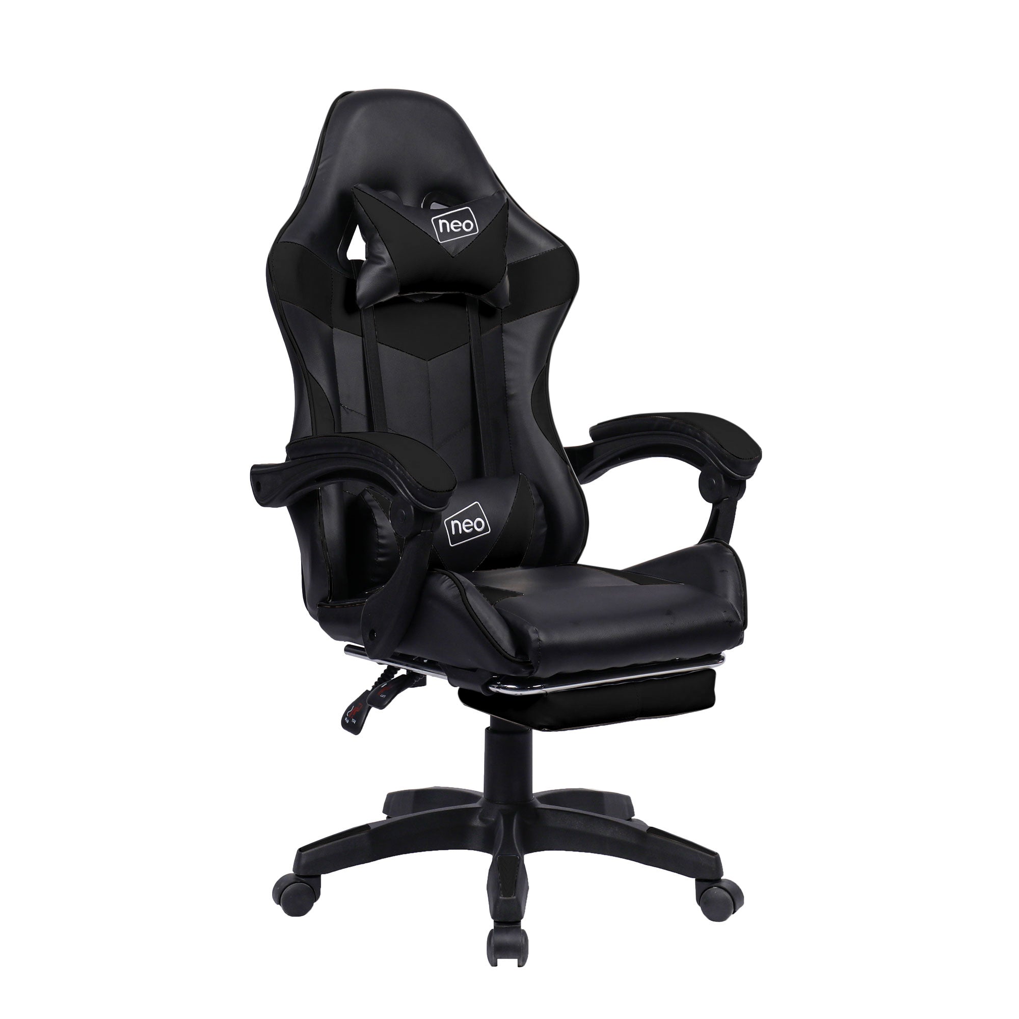 Sedia da Ufficio e Gaming Reclinabile con Supporto Ergonomico e Poggiapiedi