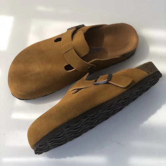 Sandalo Boston in Pelle™ | Design Unisex di Alta Gamma e Comfort Naturale